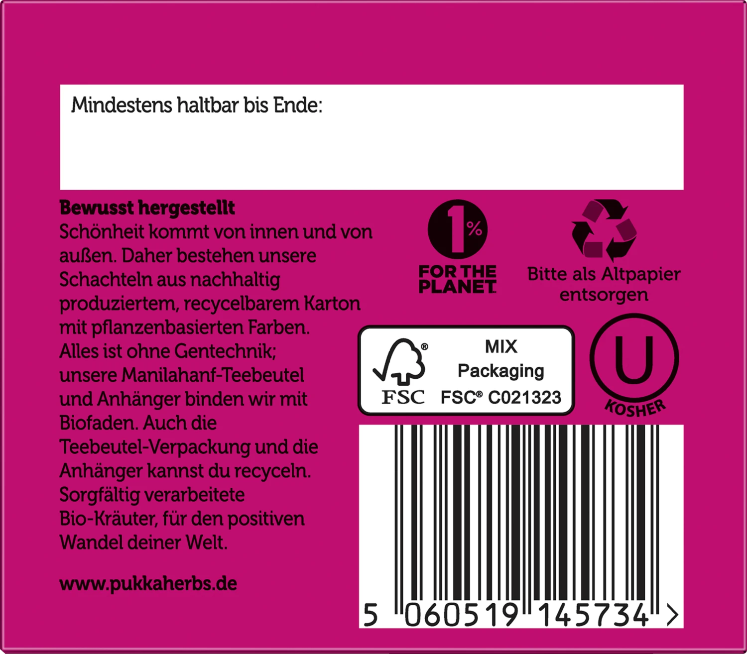 Bio-Kräutertee Frauenglück