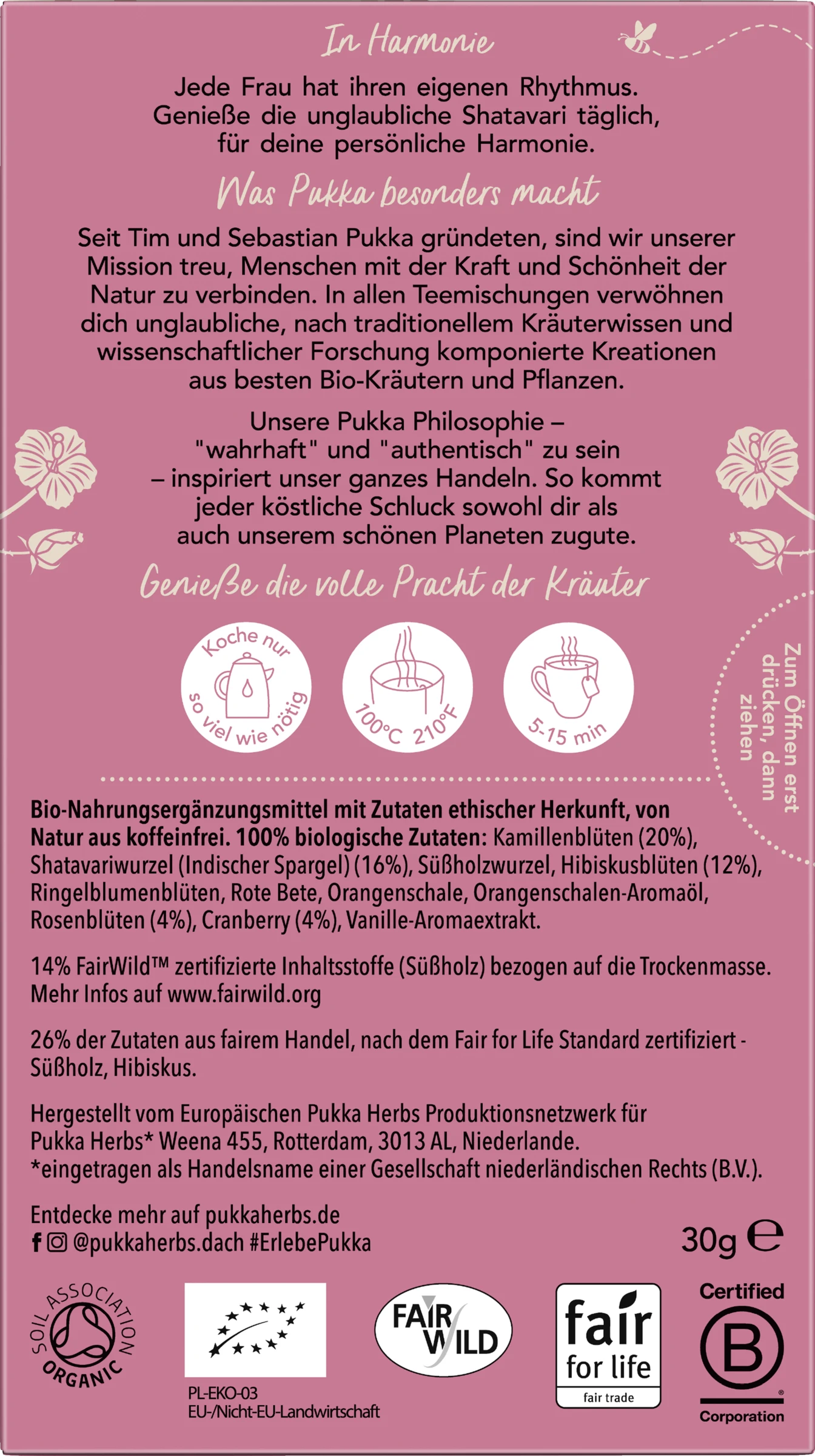 Bio-Kräutertee Frauenglück