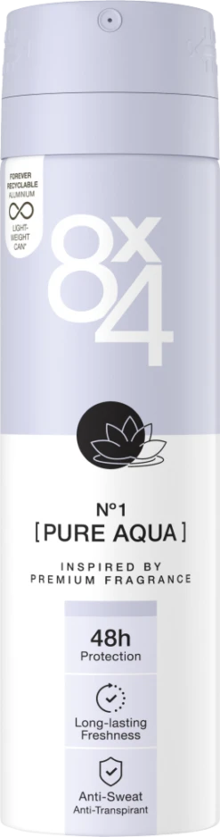 Anti-Transpirant Spray N°1 Pure Aqua
