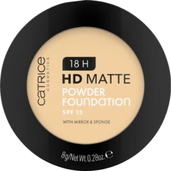 Catrice 18H HD Matte Powder Foundation 020N